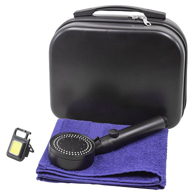 Набор, сумка черная 2149#+полотенце+фонарик52136+лейка52055 La and Te beaute LT1Bag