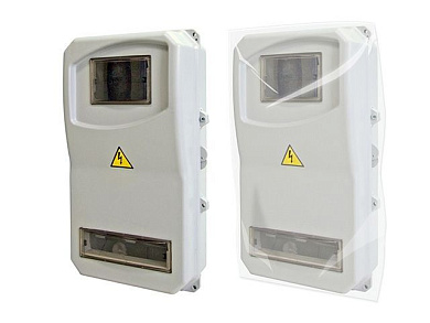 Щит учетно-распред. навес. ЩУРН-П-1ф/3ф-10 (494х300х135) пластик IP54 (пластиковый, пылебрызгозащищенный) TDM SQ0906-0302