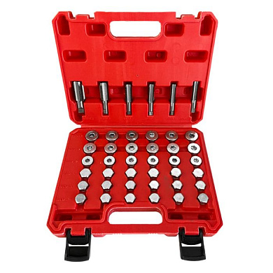 Набор приспособлений для восстановления резьбы масляных поддонов (M13 M15 M17 M20 M22) HOREX HZ 25.1.258SK