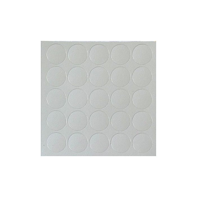 Заглушка самоприлипающая к эксцентрику серый холодный (20302) (лист-28шт.) FOLMAG 80575