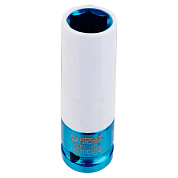 Головка ударная глубокая для литых дисков с защитным кожухом 17 мм 1/2'' Forsage F-4457917C