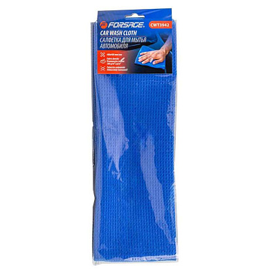 Салфетка для мытья автомобиля 40х40 см Forsage F-CWT3942