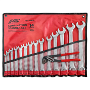 Набор комбинированных ключей 10-32 мм, пассатижи переставные 14 пр JBC JBC-5141P+1