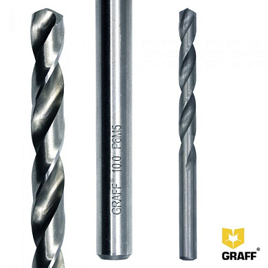 Сверло по металлу 14,0 мм Р6М5 GRAFF 71140160