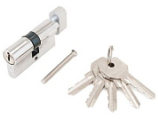 Евроцилиндр с вертушкой Стандарт Z.I.60В-5K CP, англ.ключ, 5 ключей, длина цилиндра 60, 25*10*25 УЗК 9915