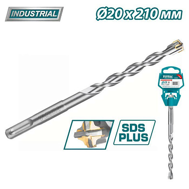 Бур SDS-plus 20х150х210 мм TOTAL TAC312002C
