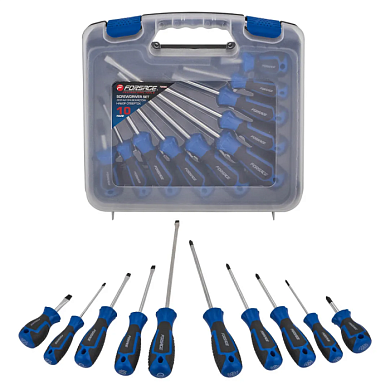 Набор отверток 10 пр Forsage F-7008С