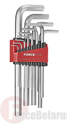 Набор 6-гр. ключей Force 5116L длинных (1.5-12 мм) 11 пр.