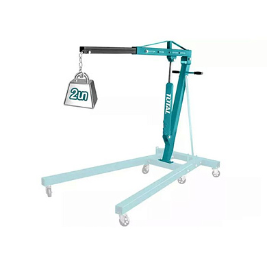 Кран гидравлический 2 т, h подъема 25-2000 мм TOTAL THT11021-2