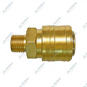 Быстросъемное соединение, "мама"-наруж. резьба 1/4" HOREX YE2-2SM