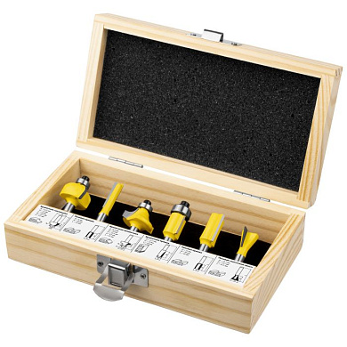 Набор фрез 6 шт для фрезера, KMC 45451 (кн8-6мц) KÖLNER 8101100049