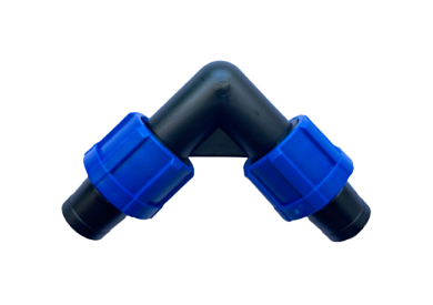 Угловое соединение для капельной ленты, 6 шт. Гарденпласт 00134