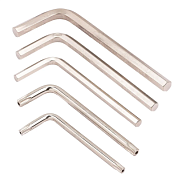 Набор ключей Г-образных длинных HEX 4-6 мм, Torx TR T20H, T25H 5 пр Forsage F-5055-lg