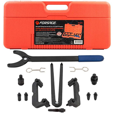 Набор фиксаторов для обслуживанеия двигателей группы VAG 13 пр, V6 2.0, 2.8, 3.0T FSI Forsage F-911G1B