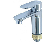 Смеситель для умывальника, цинк, хром LF81023 Loffrey