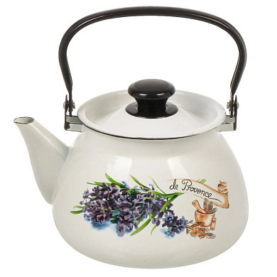 Чайник эма сферич. с мет.ручкой 3 (беый) Аромат Керченский металлургический завод 42104-122/6-У4БлАр