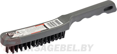 Щетка ручная стальная 4 рядка Yato YT-6354