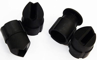 Наконечники резиновые для пескоструйного пистолета HSB-I 4 шт. RockForce RF-HSB-IP