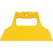 Шпатели пластмассовые для плиточного клея 180х130мм, 130х90 мм набор 2 шт. Vorel 05960