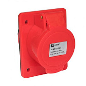 Розетка стационарная внутренняя 424 3Р+РЕ 32А 380В IP44 EKF PROxima ps-424-32-380
