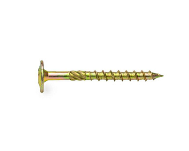 Саморез усиленный по дереву TORX40 8x80, прессшайба, желт. цинк EKT CV013091
