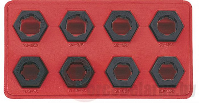 Набор плашек для прогона резьбы 8 пр. Force 67001