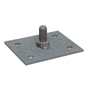 Пластина монтажная 120х120мм М16 EKF PROxima ilp-05007