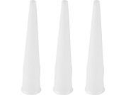 Сопло сменное для пистолета для герметиков, открытая туба 3 шт BULL 1304752