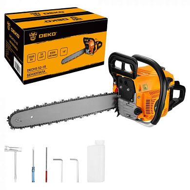 Бензопила DKCHS 52-18, 3,1 л. с., 52 куб. см, 18 " DEKO 065-1223