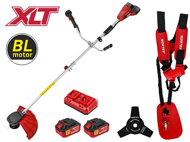 Триммер аккум. TB 3036 AT XLT SET, 18В+18В, шир.скаш.380/255 мм леска/нож WORTEX 2325111