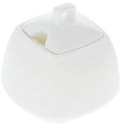 Сахарница, фарфор, 340 мл, белый