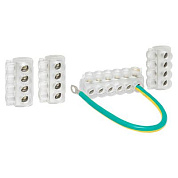 Комплект клеммников SV50 3x KE10,504 + 1x KE10,506 (Al 10-50 / Cu 2,5-35) для сетей уличного освещения EKF PROxima sv-50