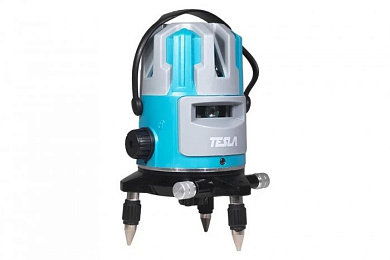 Лазерный уровень UR20G линейный крест 20м ±0.3мм/м зеленый луч Tesla 663149