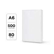 Бумага офисная, A6, 500 листов, 80 г/м2 (9061730)