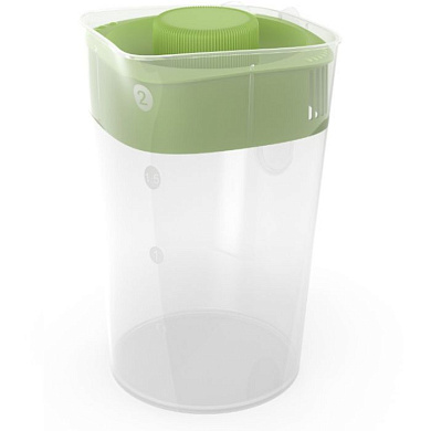 Кувшин с крышкой Practic 2л Полимербыт 4317502