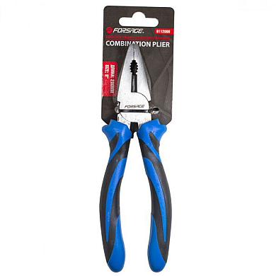 Плоскогубцы комбинированные с эргономическими рукоятками 7'', 175 мм Forsage F-611175H