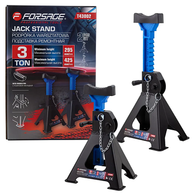 Подставка ремонтная 3 т, 295-425 мм, 2 шт Forsage F-T43002
