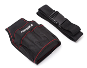 Сумка для инструментов поясная с одним карманом и ячейками Forsage F-02R065