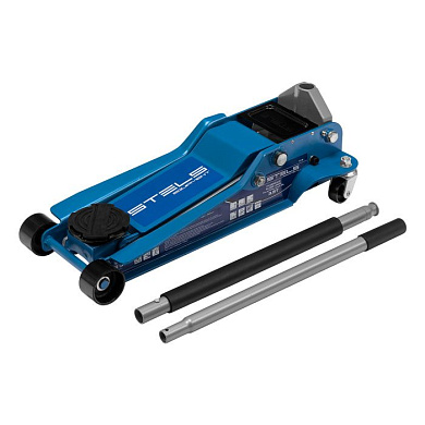 Домкрат гидравлический подкатной, быстрый подъем, 3,5т, Low Profile Quick, 100-565 мм, профессиональный Stels 51135