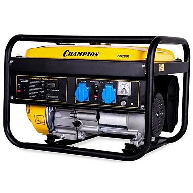 Генератор OHV 7 лс, 15л, 2,8/3,0 кВт CHAMPION GG2801