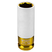 Головка ударная глубокая для литых дисков с защитным кожухом 19 мм, 1/2'' Forsage F-4457919C