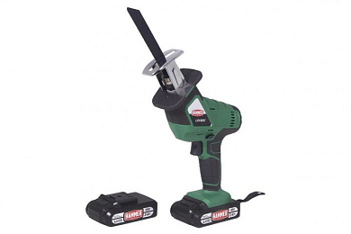 Аккум. сабельная пила LZK18DC 18В 2x2Ач LiION 0-2500ход/мин, в кейсе Hammer 827255