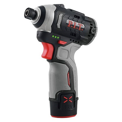 Винтоверт IMPACT аккум. бесщёточный PSD12K-120A/1 (12В, 120Нм, 3 ск, HEX 1/4", 1 акб 2Ач, ЗУ) PIT PSD12K-120A/1