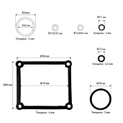 Ремонтный комплект насоса 50 т Horex HZ 03.2.3.010J