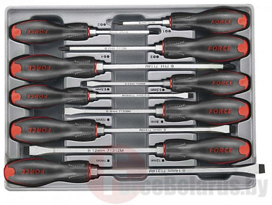 Набор ударных отверток PH, SL 10 пр. Force 2108