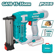 Пистолет гвоздезабивной аккумуляторный TOTAL TCBNLI3505