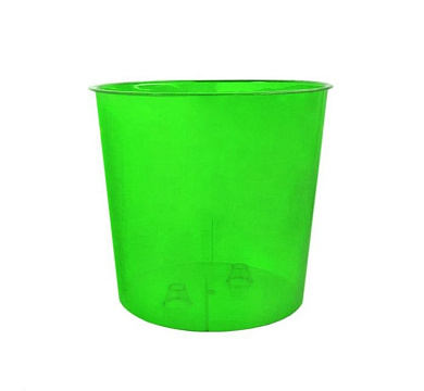 Кашпо для орхидей ЭРИКА, h=130, d=140, зеленый" Гарденпласт 00071