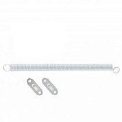 Пружина дверная D 18.5 мм, L-250 мм, цинк, (Металлист) Россия 91579