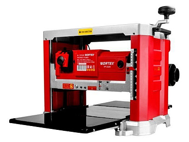 Станок рейсмусовый TP 3320, 2000 Вт, ширина обработки 330 мм, глубина 3 мм, высота 6-160 мм, 10 000 об/мин WORTEX 1325438