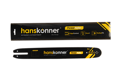 Пильная шина, 16", 3/8", 1.3 мм, зв., A074 Hanskonner HB16-038-55